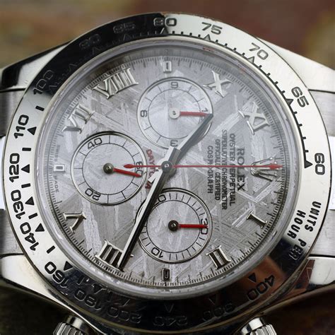 Rolex meteorite dial white gold